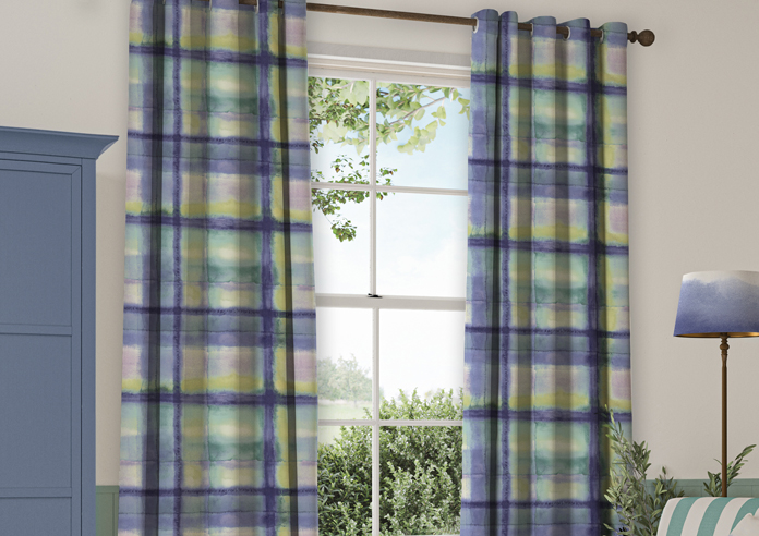 Bluebellgray Tartan, Heather - Made to Measure Curtains - Image 5